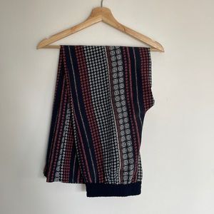 Anthropologie | Sanctuary Wide-leg Navy Blue Print